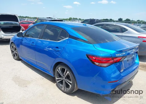 2020 Nissan Sentra Sr Xtronic Cvt из США, поврежденный, VIN 3N1AB8DV7LY270097